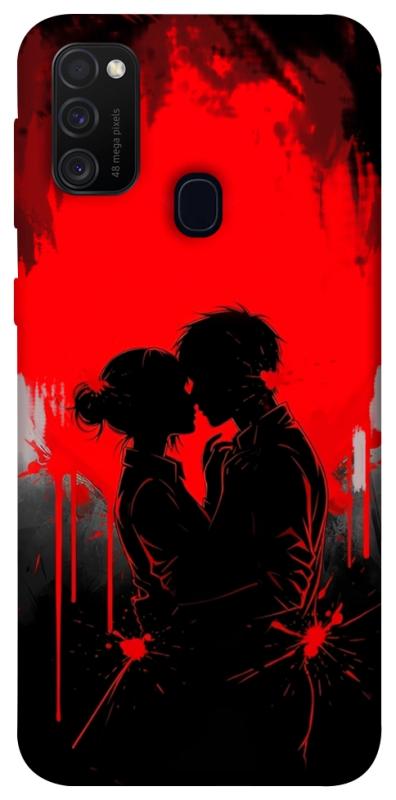 Чехол itsPrint Silhouette couple для Samsung Galaxy M30s / M21, любовь, купить оптом с доставкой