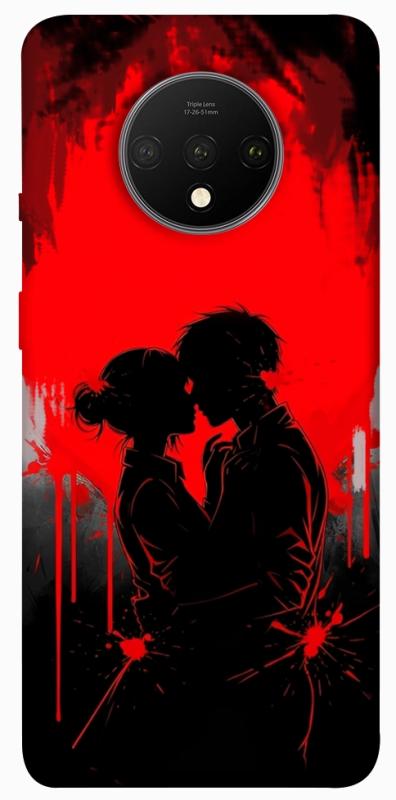 Чохол itsPrint Silhouette couple для OnePlus 7T, кохання, купити оптом з доставкою