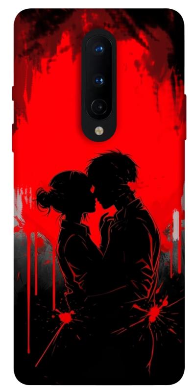 Чохол itsPrint Silhouette couple для OnePlus 8, кохання, купити оптом з доставкою