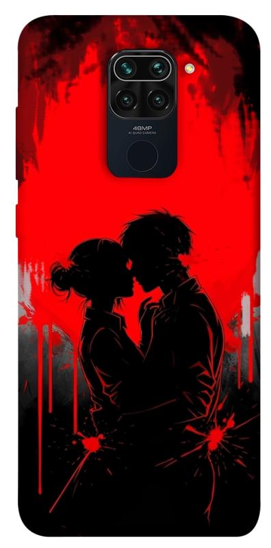Чехол itsPrint Silhouette couple для Xiaomi Redmi Note 9 / Redmi 10X, любовь, купить оптом с доставкой