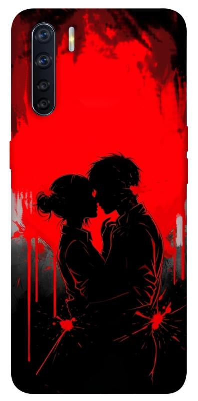 Чехол itsPrint Silhouette couple для Oppo A91, любовь, купить оптом с доставкой