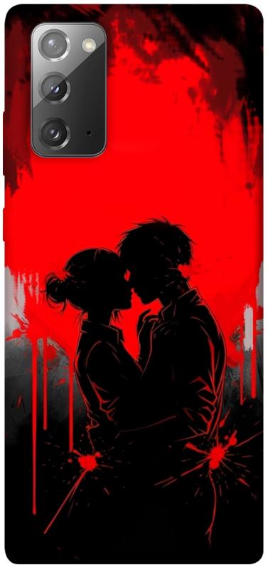 Чехол itsPrint Silhouette couple для Samsung Galaxy Note 20, любовь, купить оптом с доставкой