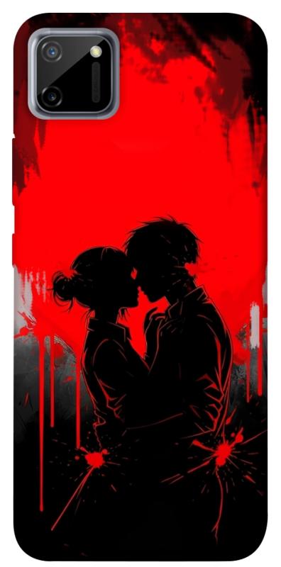 Чехол itsPrint Silhouette couple для Realme C11, любовь, купить оптом с доставкой