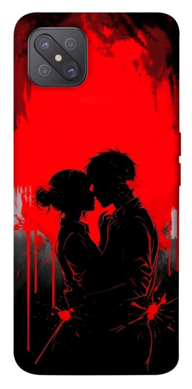 Чехол itsPrint Silhouette couple для Oppo A92s, любовь, купить оптом с доставкой