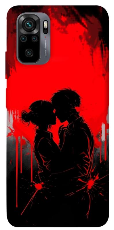 Чехол itsPrint Silhouette couple для Xiaomi Redmi Note 10 / Note 10s, любовь, купить оптом с доставкой