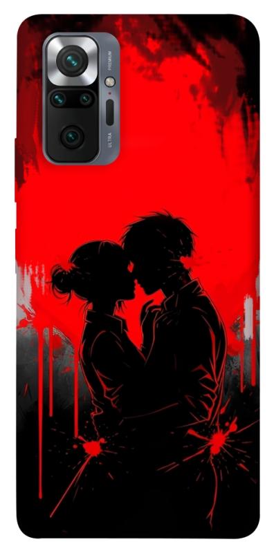 Чехол itsPrint Silhouette couple для Xiaomi Redmi Note 10 Pro, любовь, купить оптом с доставкой