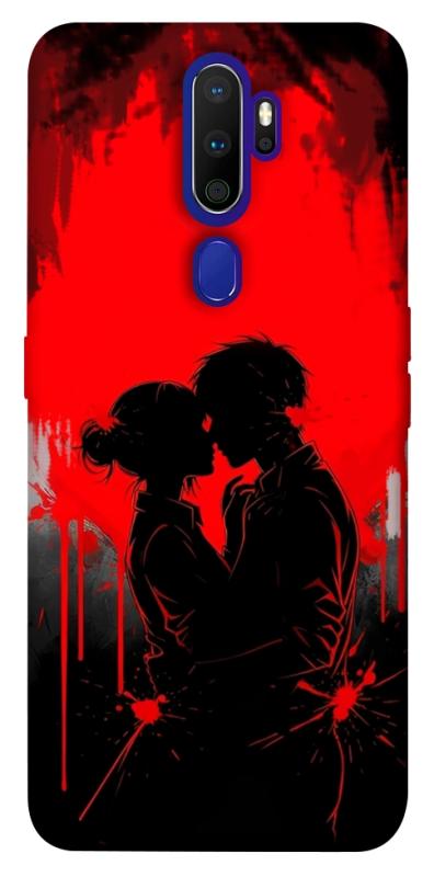 Чехол itsPrint Silhouette couple для Oppo A5 (2020) / Oppo A9 (2020), любовь, купить оптом с доставкой