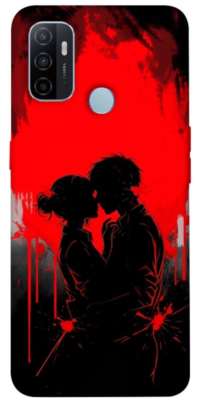 Чехол itsPrint Silhouette couple для Oppo A53 / A32 / A33, любовь, купить оптом с доставкой