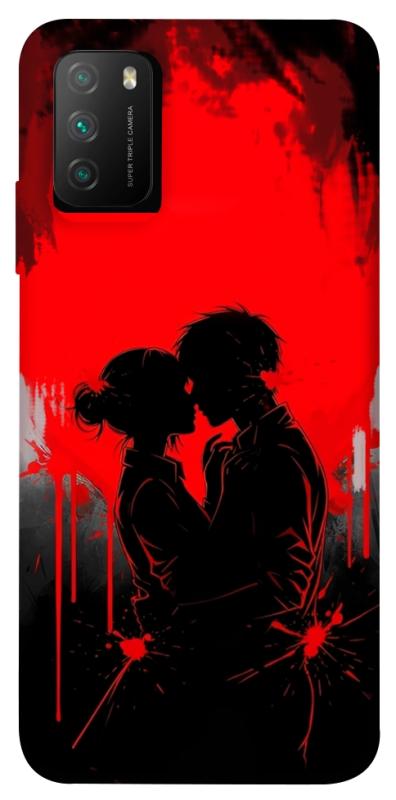 Чехол itsPrint Silhouette couple для Xiaomi Poco M3, любовь, купить оптом с доставкой