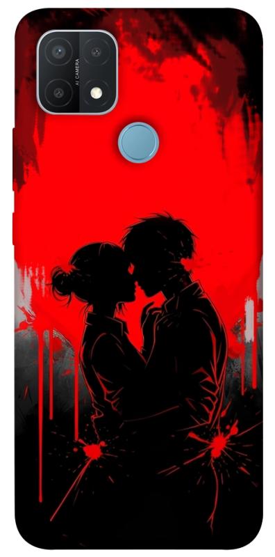 Чехол itsPrint Silhouette couple для Oppo A15s / A15, любовь, купить оптом с доставкой
