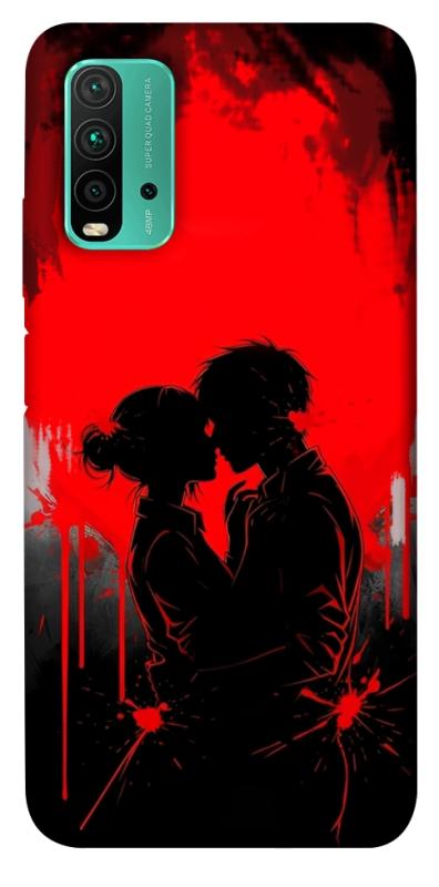 Чехол itsPrint Silhouette couple для Xiaomi Redmi Note 9 4G / Redmi 9 Power / Redmi 9T, любовь, купить оптом с доставкой