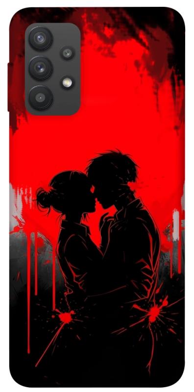 Чехол itsPrint Silhouette couple для Samsung Galaxy A32 (A325F) 4G, любовь, купить оптом с доставкой