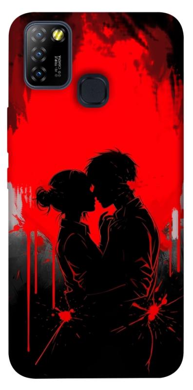 Чехол itsPrint Silhouette couple для Infinix Hot 10 Lite, любовь, купить оптом с доставкой