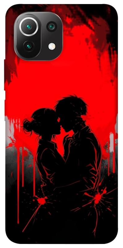 Чохол itsPrint Silhouette couple для Xiaomi Mi 11 Lite, кохання, купити оптом з доставкою