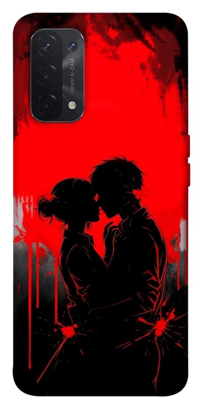 Чехол itsPrint Silhouette couple для Oppo A54 4G, любовь, купить оптом с доставкой
