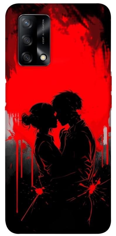 Чехол itsPrint Silhouette couple для Oppo A74 4G, любовь, купить оптом с доставкой