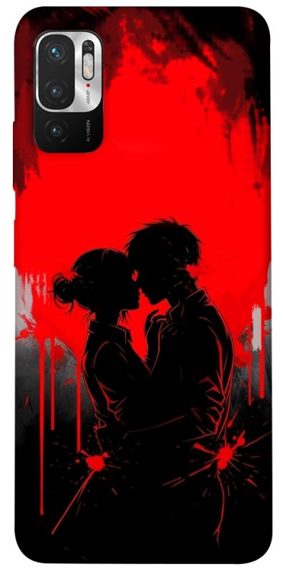 Чехол itsPrint Silhouette couple для Xiaomi Redmi Note 10 5G, любовь, купить оптом с доставкой