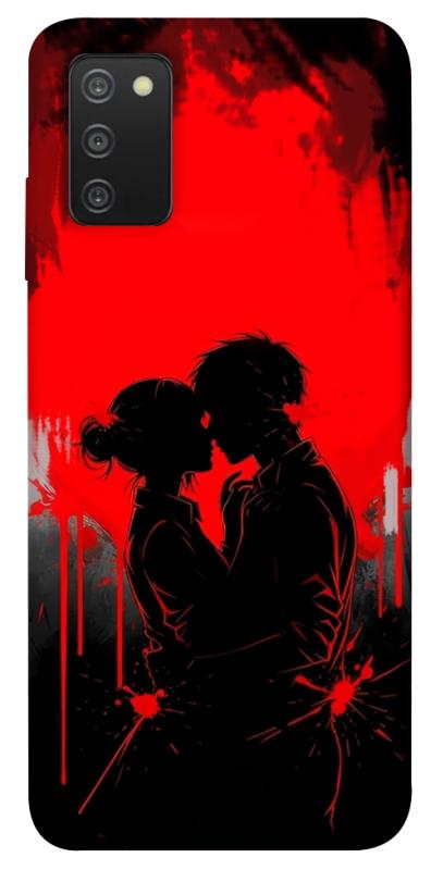 Чехол itsPrint Silhouette couple для Samsung Galaxy A03s, любовь, купить оптом с доставкой