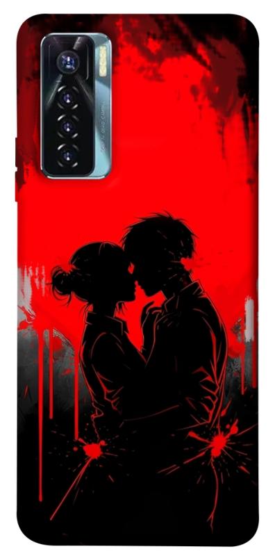 Чехол itsPrint Silhouette couple для TECNO Camon 17 Pro, любовь, купить оптом с доставкой