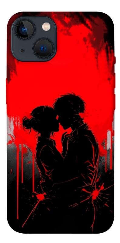 Чехол itsPrint Silhouette couple для Apple iPhone 13 (6.1"), любовь, купить оптом с доставкой