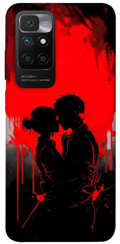 Чехол itsPrint Silhouette couple для Xiaomi Redmi 10, любовь, купить оптом с доставкой