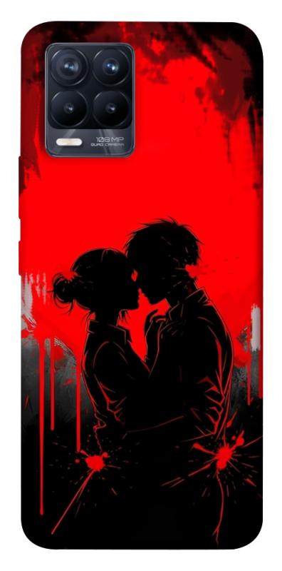 Чохол itsPrint Silhouette couple для Realme 8, кохання, купити оптом з доставкою