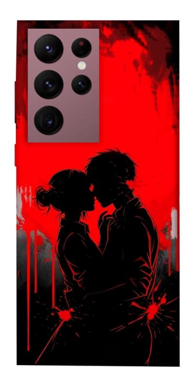 Чехол itsPrint Silhouette couple для Samsung Galaxy S22 Ultra, любовь, купить оптом с доставкой