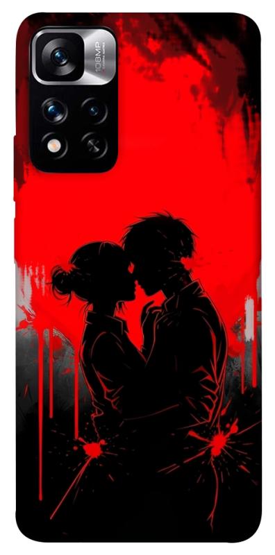 Чехол itsPrint Silhouette couple для Xiaomi Poco M4 Pro 5G, любовь, купить оптом с доставкой