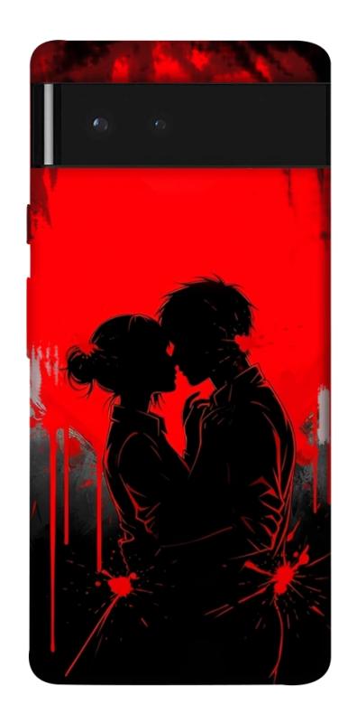 Чехол itsPrint Silhouette couple для Google Pixel 6, любовь, купить оптом с доставкой