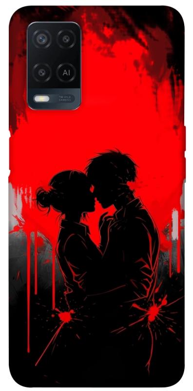 Чохол itsPrint Silhouette couple для Oppo A16s / A16, кохання, купити оптом з доставкою