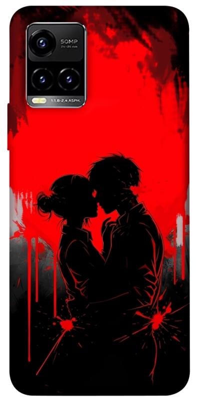 Чехол itsPrint Silhouette couple для Vivo Y21 / Y33s, любовь, купить оптом с доставкой