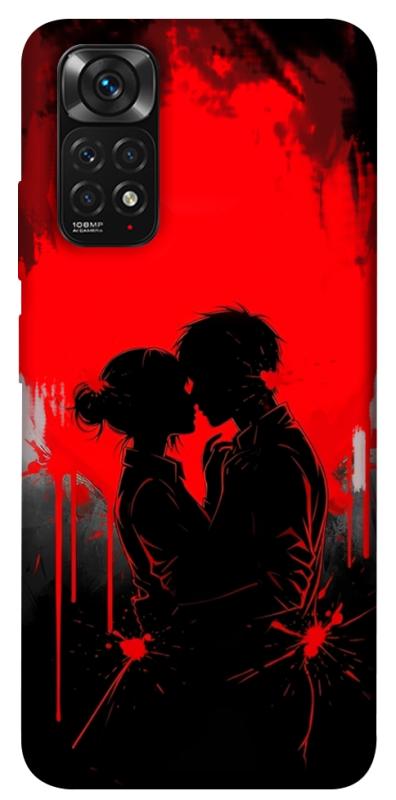 Чехол itsPrint Silhouette couple для Xiaomi Redmi Note 11 (Global) / Note 11S, любовь, купить оптом с доставкой