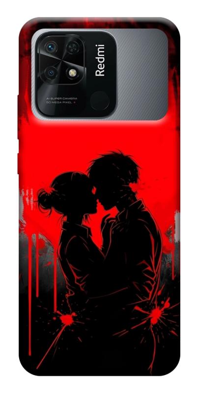 Чехол itsPrint Silhouette couple для Xiaomi Redmi 10C, любовь, купить оптом с доставкой
