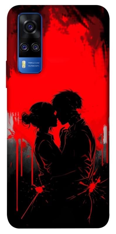 Чехол itsPrint Silhouette couple для Vivo Y51a, любовь, купить оптом с доставкой