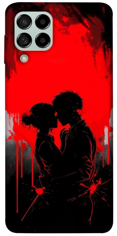 Чехол itsPrint Silhouette couple для Samsung Galaxy M53 5G, любовь, купить оптом с доставкой