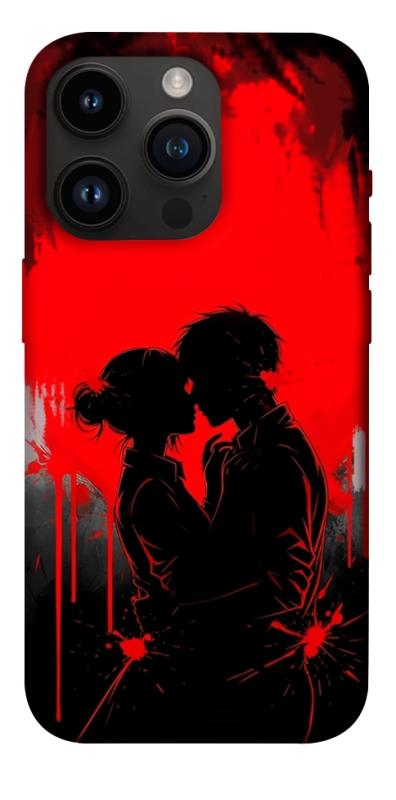 Чехол itsPrint Silhouette couple для Apple iPhone 14 Pro (6.1"), любовь, купить оптом с доставкой