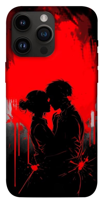 Чехол itsPrint Silhouette couple для Apple iPhone 14 Pro Max (6.7"), любовь, купить оптом с доставкой