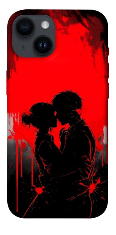 Чехол itsPrint Silhouette couple для Apple iPhone 14 (6.1"), любовь, купить оптом с доставкой