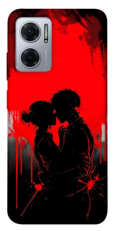 Чехол itsPrint Silhouette couple для Xiaomi Redmi Note 11E, любовь, купить оптом с доставкой
