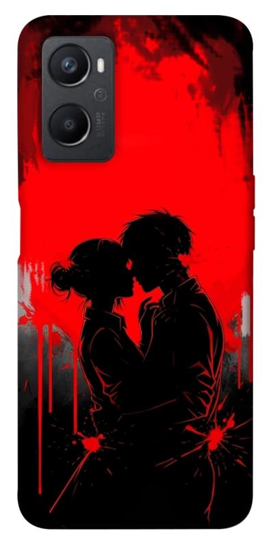 Чехол itsPrint Silhouette couple для Oppo A96, любовь, купить оптом с доставкой