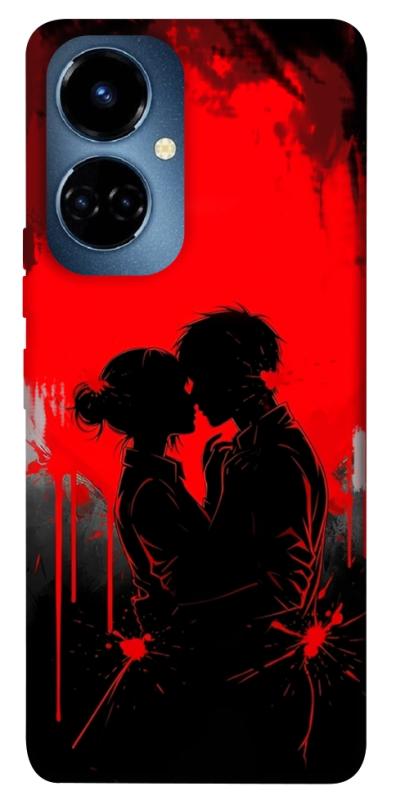 Чехол itsPrint Silhouette couple для TECNO Camon 19 (CI6n) / 19 Pro (CI8n), любовь, купить оптом с доставкой