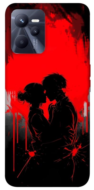 Чехол itsPrint Silhouette couple для Realme C35, любовь, купить оптом с доставкой
