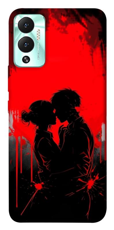 Чехол itsPrint Silhouette couple для Infinix Hot 12 Play, любовь, купить оптом с доставкой