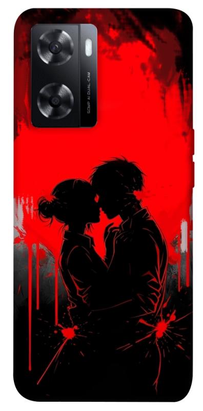 Чехол itsPrint Silhouette couple для Oppo A57s, любовь, купить оптом с доставкой