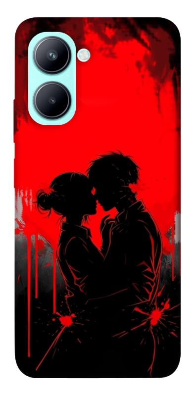 Чехол itsPrint Silhouette couple для Realme C33, любовь, купить оптом с доставкой