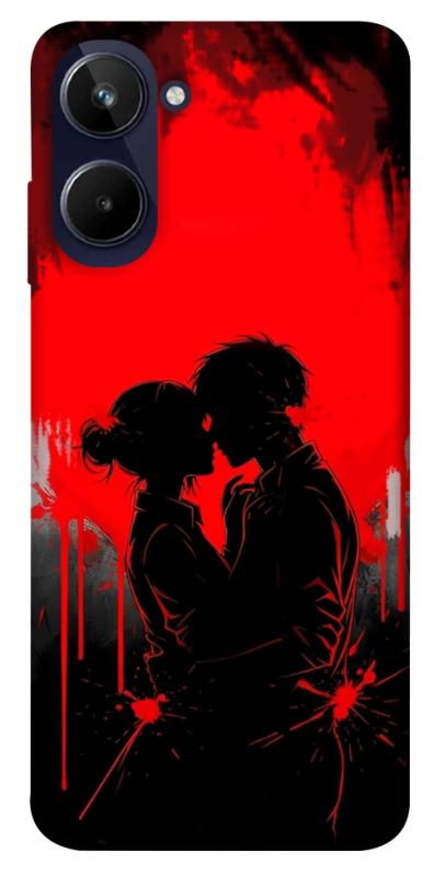 Чехол itsPrint Silhouette couple для Realme 10 4G, любовь, купить оптом с доставкой