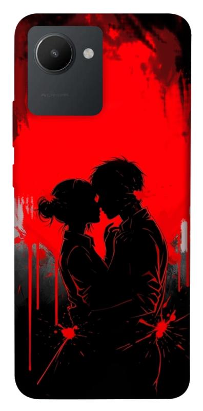 Чехол itsPrint Silhouette couple для Realme C30s, любовь, купить оптом с доставкой