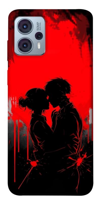 Чехол itsPrint Silhouette couple для Motorola Moto G23, любовь, купить оптом с доставкой