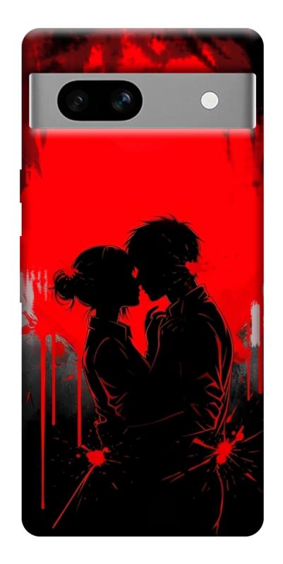 Чехол itsPrint Silhouette couple для Google Pixel 7a, любовь, купить оптом с доставкой