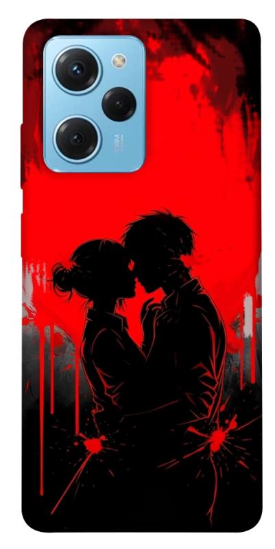 Чехол itsPrint Silhouette couple для Xiaomi Poco X5 Pro 5G, любовь, купить оптом с доставкой